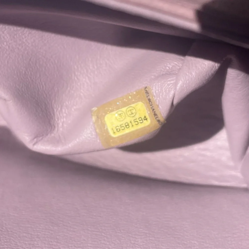 💜💜Chanel Mauve Classic Double Flap Jumbo Bag - Picture 9 of 11